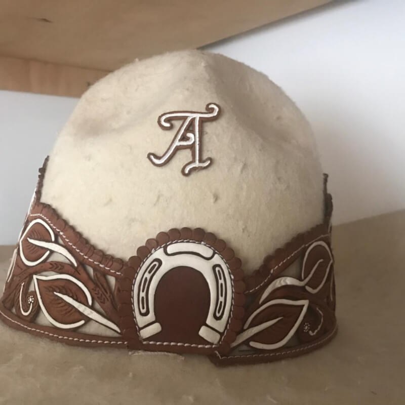 Sombrero Charro de Lana con Ribete o Calabrote Personalizado | Sastrería El Lienzo Charro