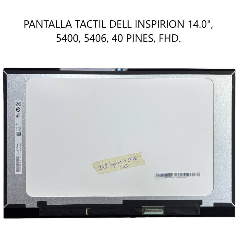 PANTALLA TACTIL DELL INSPIRION 14.0 5400 5406 40P FHD