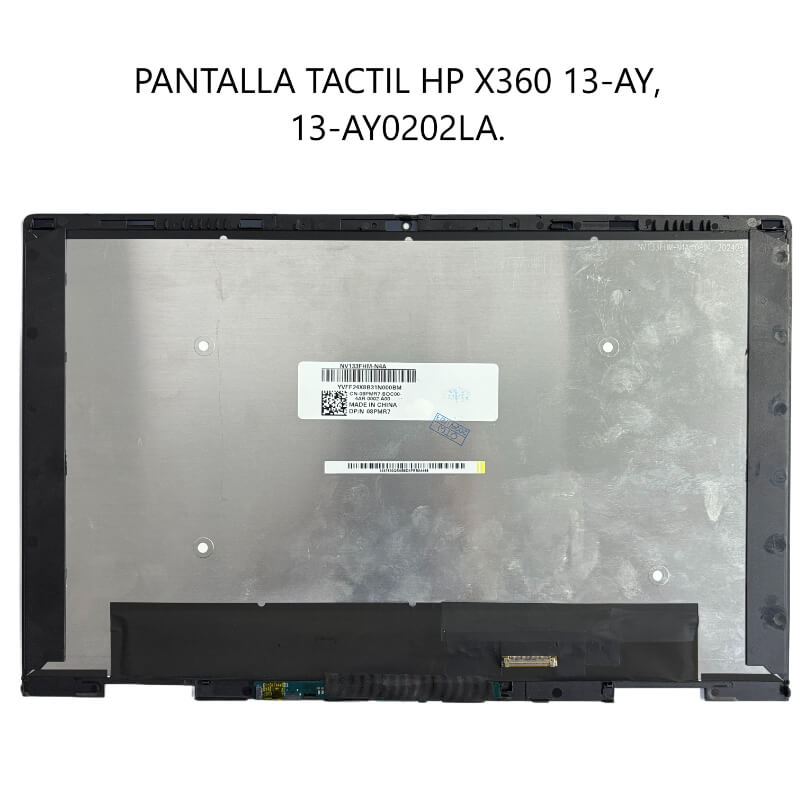 PANTALLA TACTIL HP X360 13-AY 13-AY0202LA
