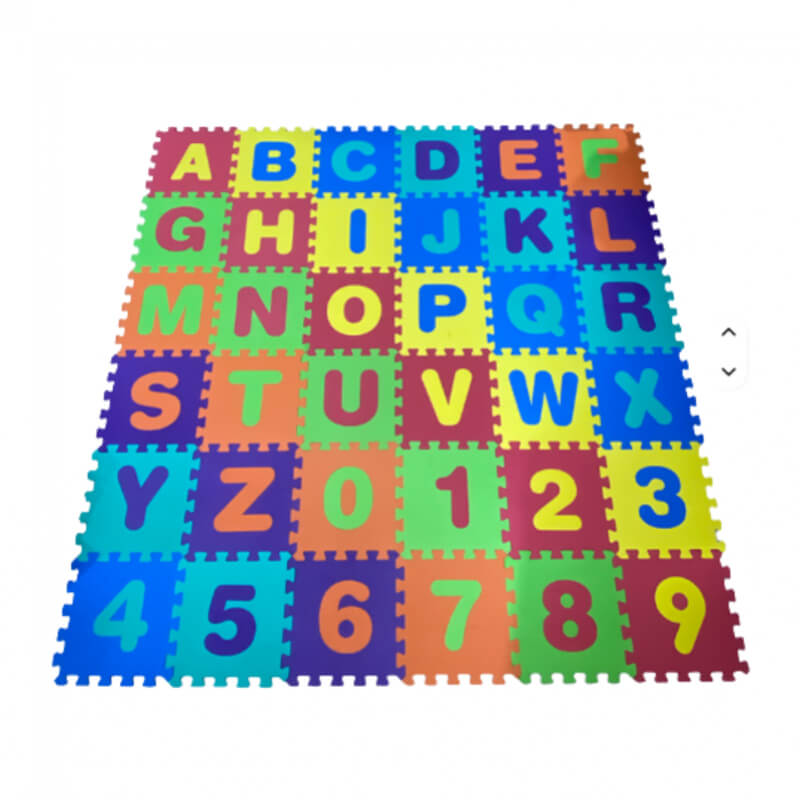 ALFOMBRA DE GATEO PUZZLE FOMIX 36 PIEZAS 8 MM ESPESOR