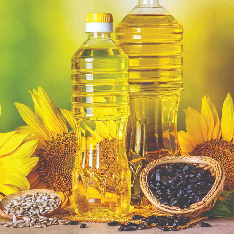 Aceite de Girasol Cosmético Puro x Litro - Ideal Piel y Cabello