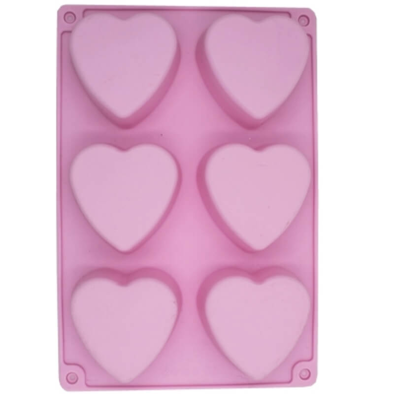 Moldes Corazón Diamante x6