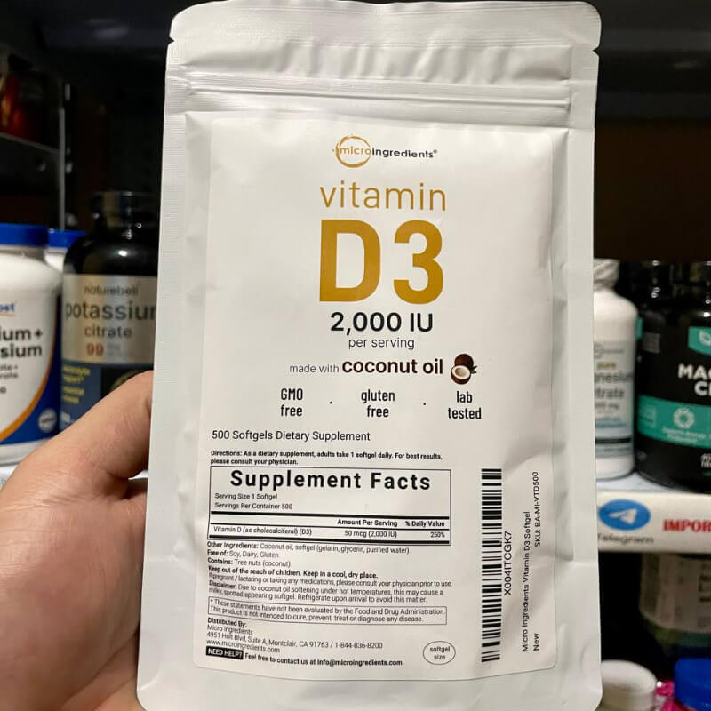 VITAMINA D3 MICROINGREDIENTS