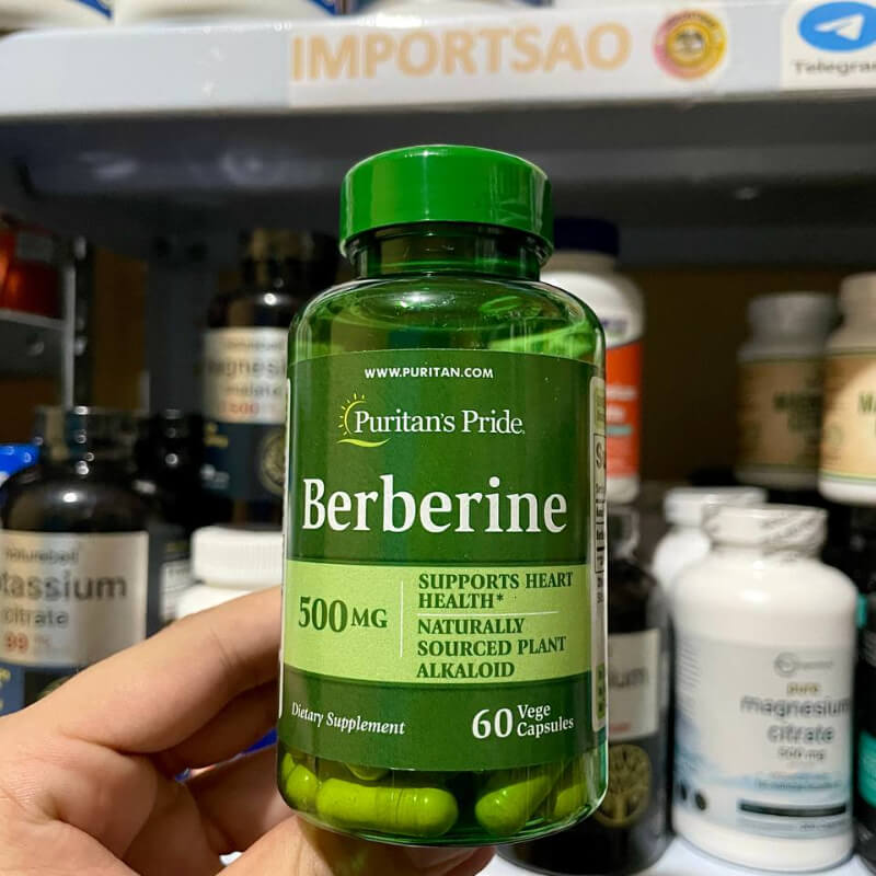 BERBERINA 500 MG PURITANS PRIDE