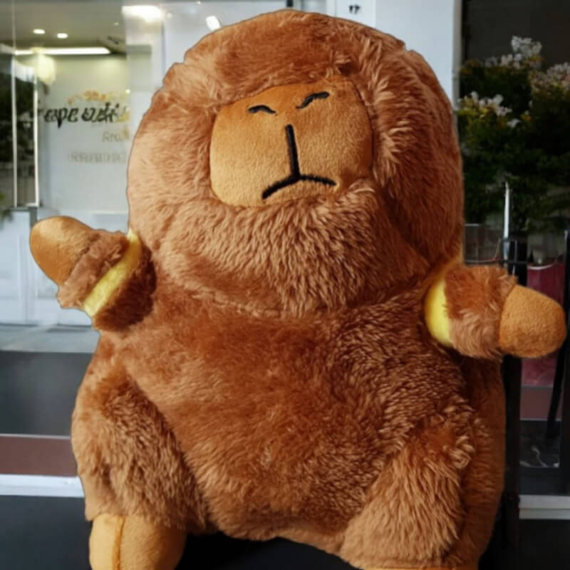 Capibara Relajado: Peluche Abrazable con Estilo en Ibarra