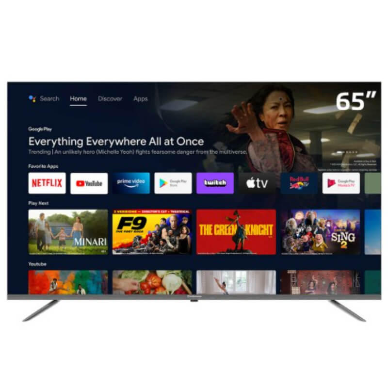 TELEVISOR INDURAMA 65TIKGF2GUHD Google TV