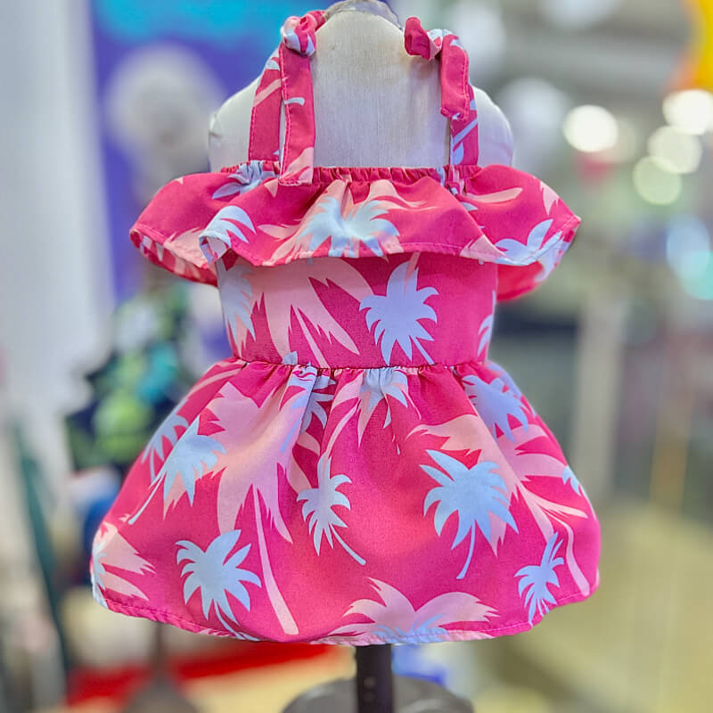 VESTIDO ROSADO PLAYERO