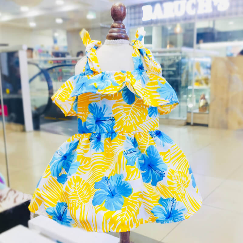VESTIDO AMARILLO PLAYERO