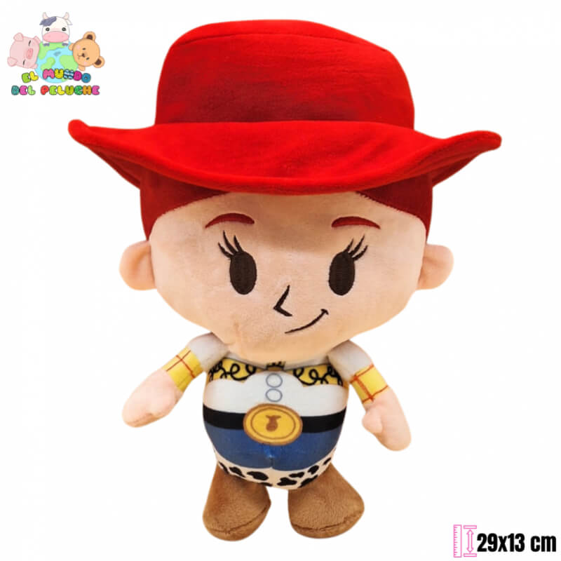 Peluche Jessie Cabezona #1 – Toy Story | 29x13 cm | El Mundo del Peluche