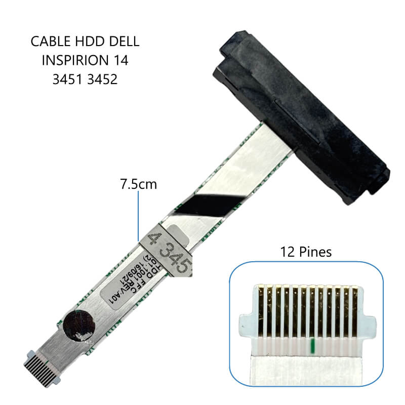 CABLE HDD Dell Inspiron 14 3451 3452