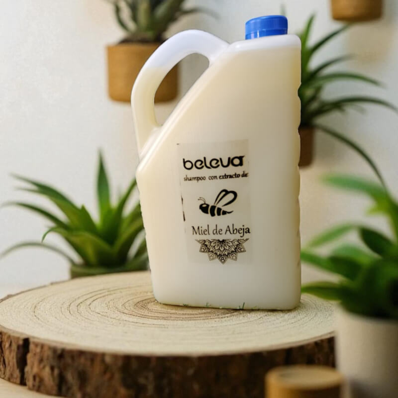 Shampoo de Miel de Abeja 1 Galón – Hidratación Natural y Brillo para Todo Tipo de Cabello