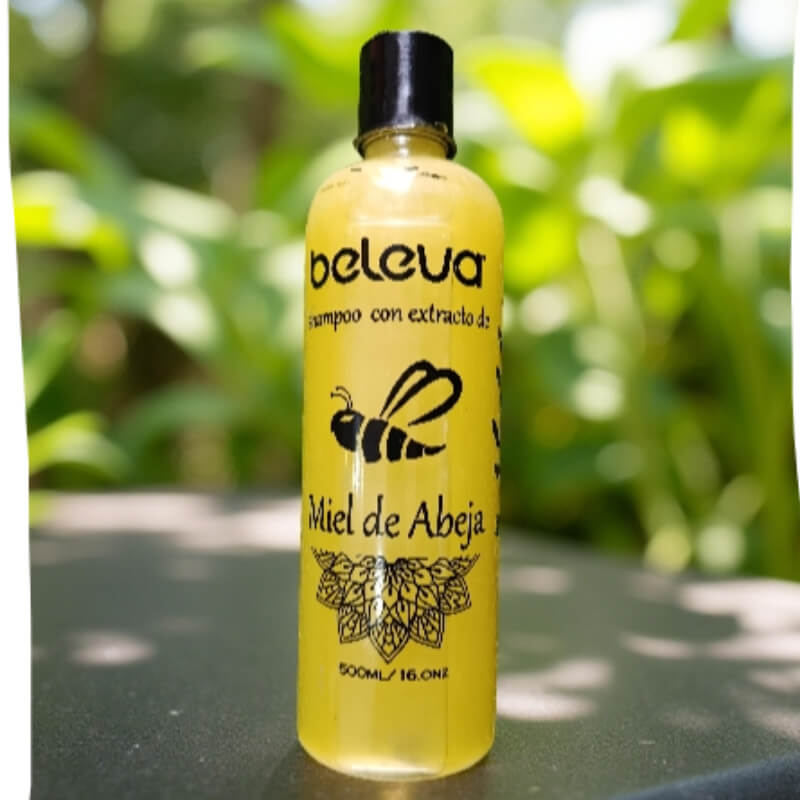 Shampoo Miel de Abeja 500 ml – Nutre, Hidrata y Potencia el Brillo Natural