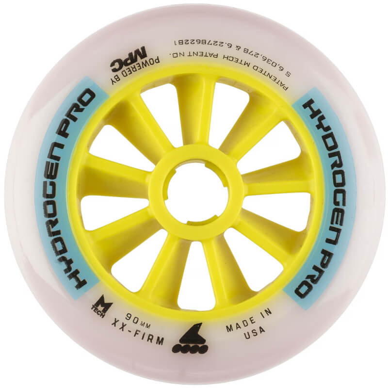 Ruedas Rollerblade 90mm Blancas XX-Firm