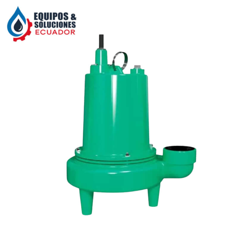 Bomba Aguas Residuales 3HP Barnes Trifásica | Alta Eficiencia | Equipos & Soluciones Ecuador