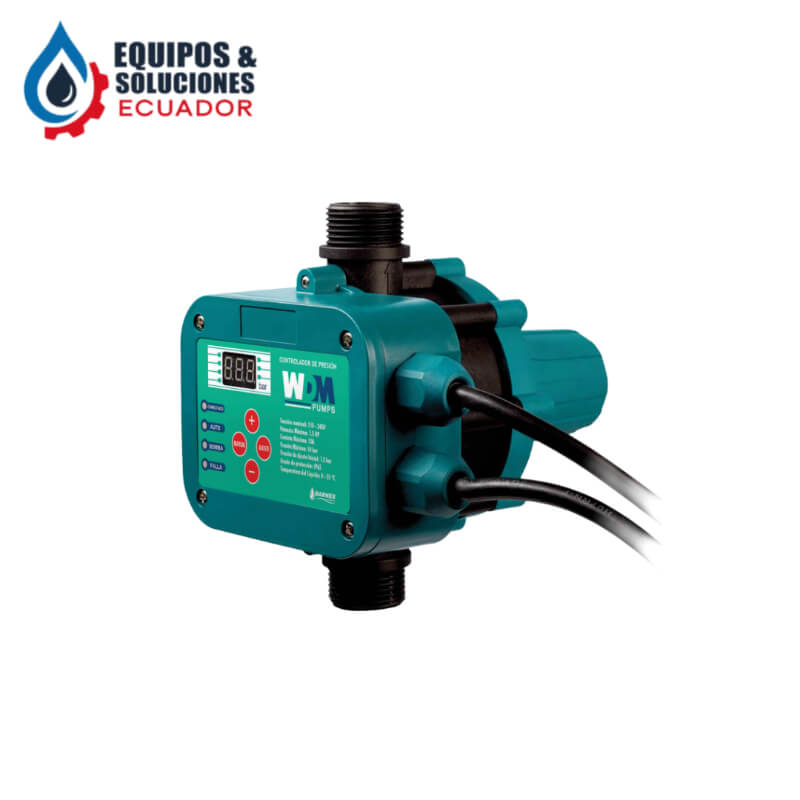 Controlador de Presión PRES-E 1.5-10 BAR 10A Barnes WDM - Protección Bomba de Agua | Equipos & Soluciones Ecuador