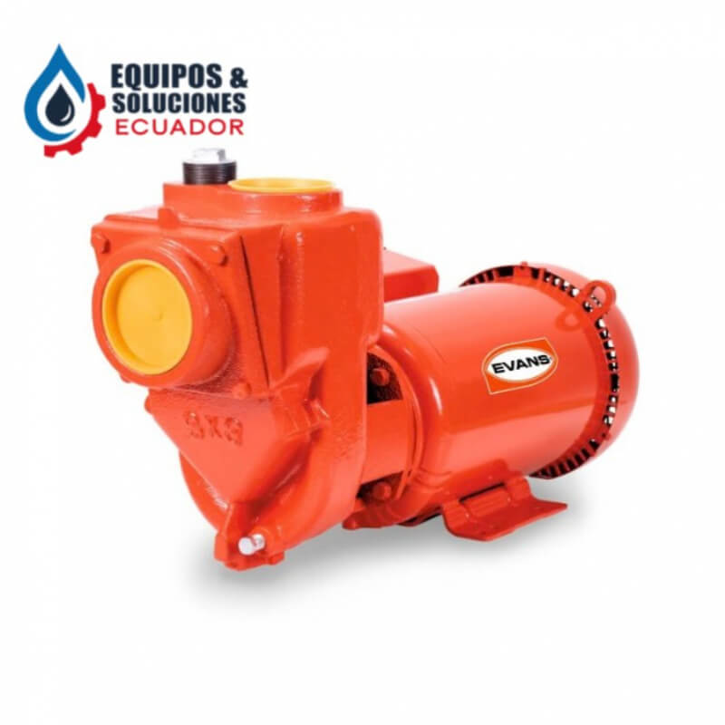 Bomba Autocebante 2HP - Succión/Descarga 2 | Equipos & Soluciones Ecuador