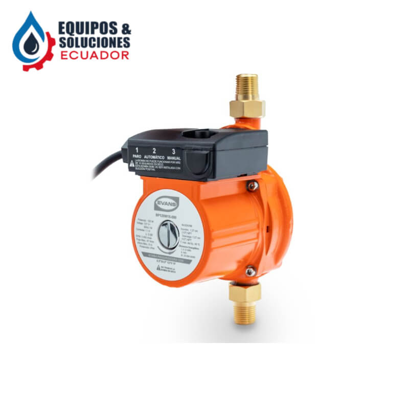 Bomba Presurizadora 120W BP120W15-090: Aumenta la Presión de Agua al Instante | Equipos & Soluciones Ecuador