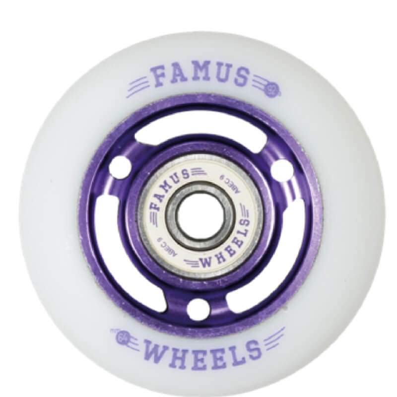 Ruedas Famus Wheels 64mm con ABEC 9