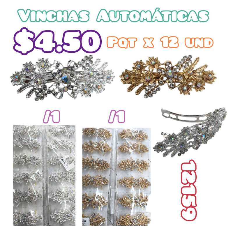 SET DE VINCHAS AUTOMATICAS