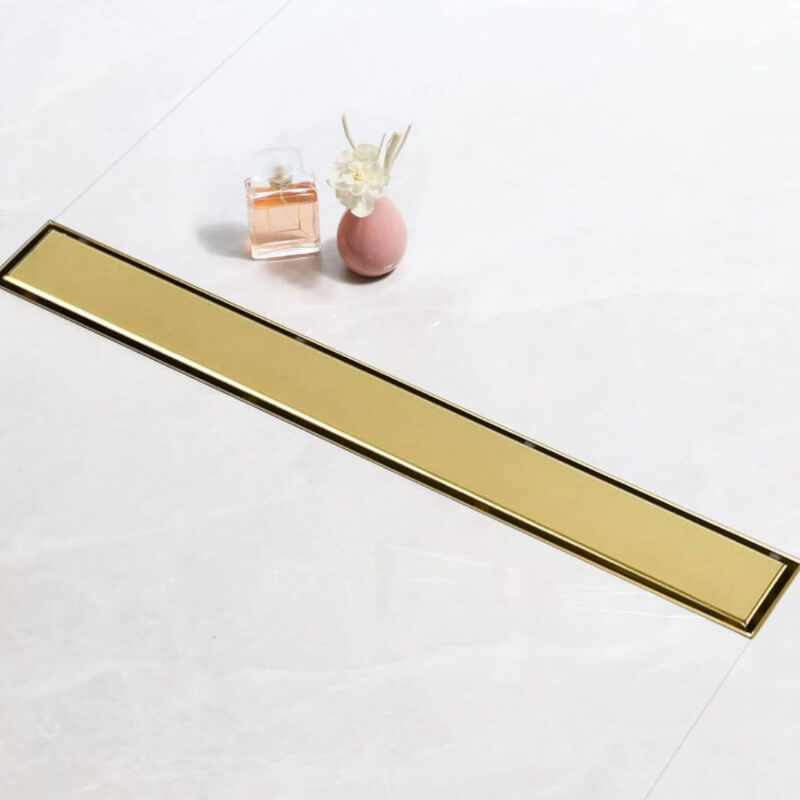 Rejilla desagüe dorado 60cm