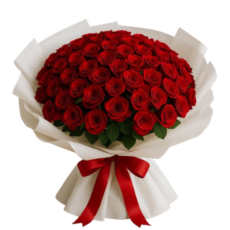 Bouquet Especial 100 Rosas Rojas Premium | ENVIOS A GUAYAQUIL - SAMBORONDON - DAULE