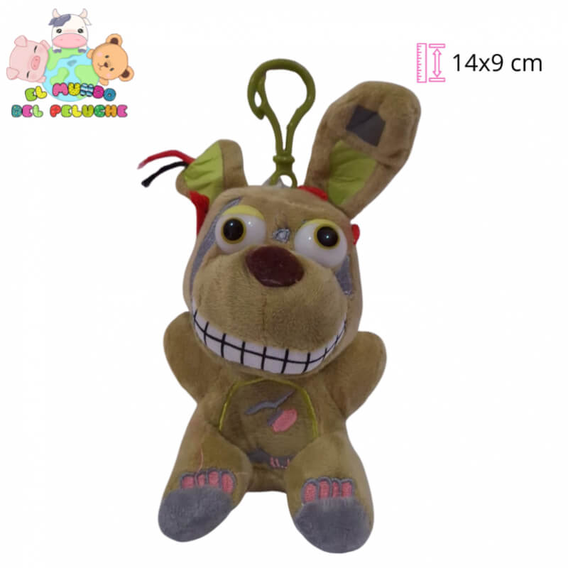 Llavero de Peluche Freddy Fazbear y Amigos | Five Nights at Freddy’s | 14x9 cm | El Mundo del Peluche