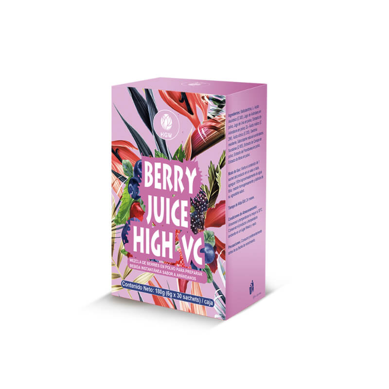 Berry Juice High VC: ¡Energía y Vitamina C! Caja de 30 Sobres