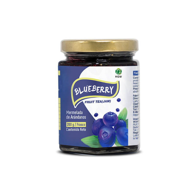 Mermelada de Arándanos Artesanal - 200g | Sabor Natural