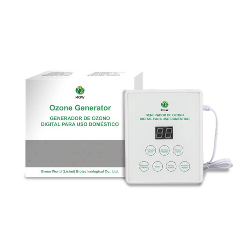 Generador de Ozono Digital Doméstico - Purifica Aire y Agua - Elimina Olores y Bacterias