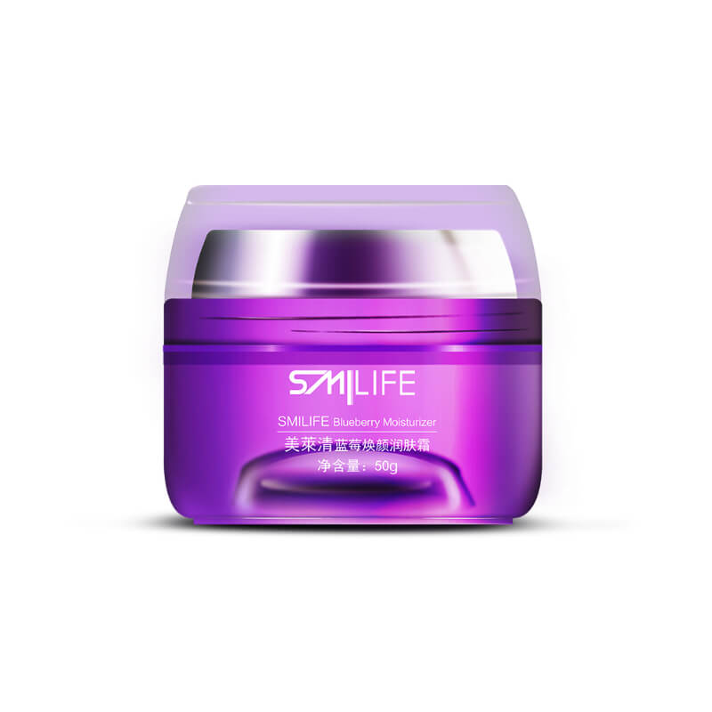 CREMA HIDRATANTE CON ARÁNDANOS SMILIFE. Envase de 50g