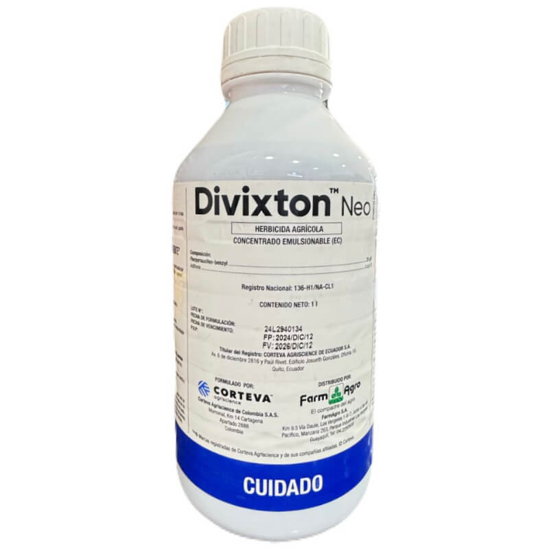 Kalidagro • Divixton Neo, Herbicida, Florpyrauxifen-benzyl. Corteva.