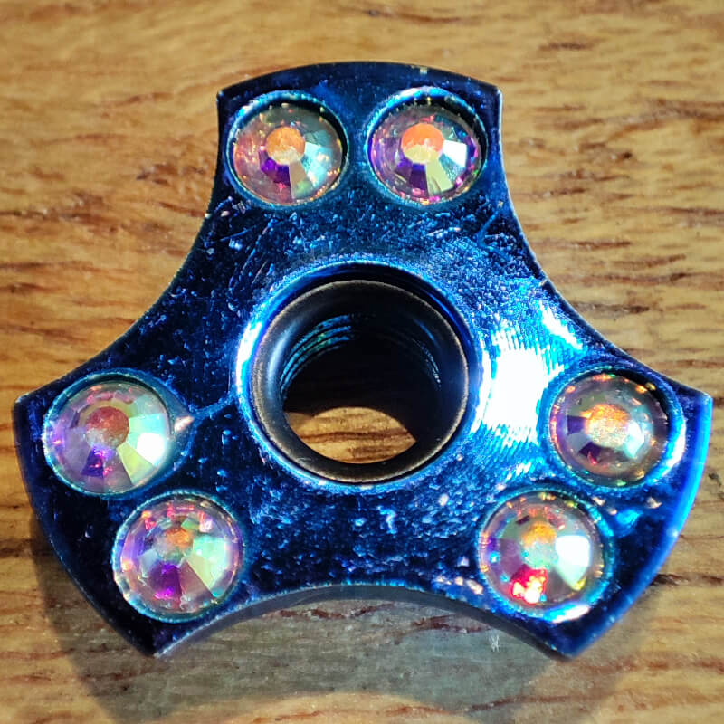 Mc Ruben Shiny Nuts Semi Circular Azul
