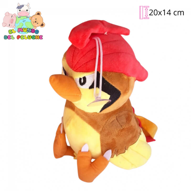 Peluche Pokémon Pidgeot | Edición Clásica | 20x14 cm | El Mundo del Peluche