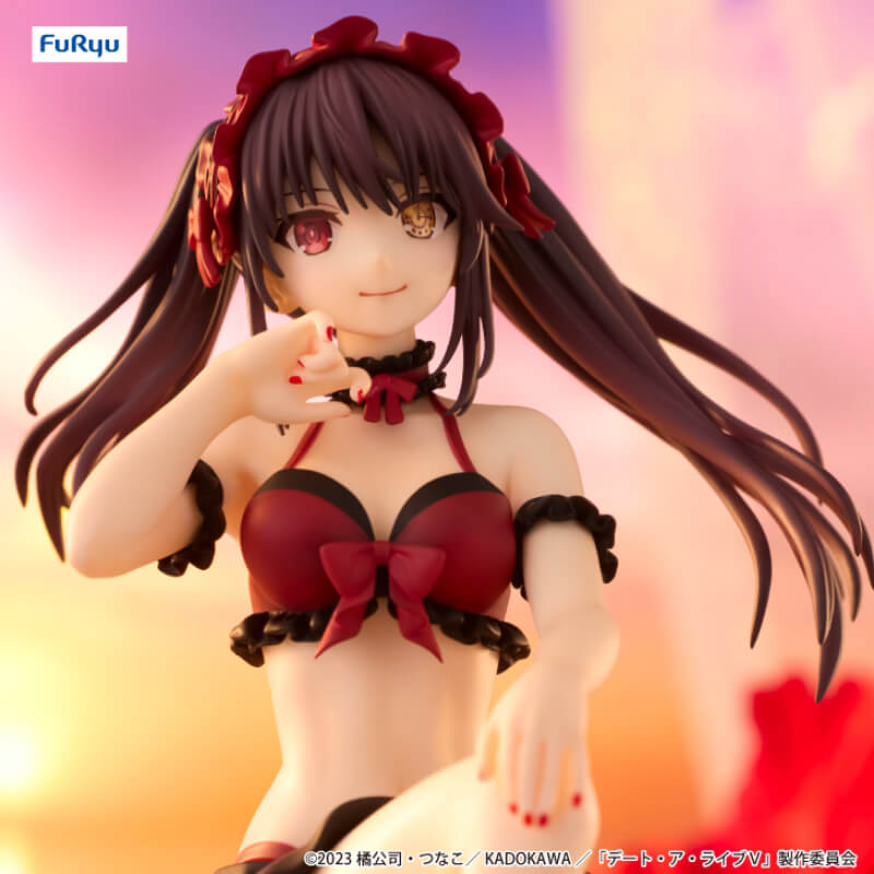 Date A Live V - Kurumi Tokisaki - Noodle Stopper Figure Swimsuit Ver.