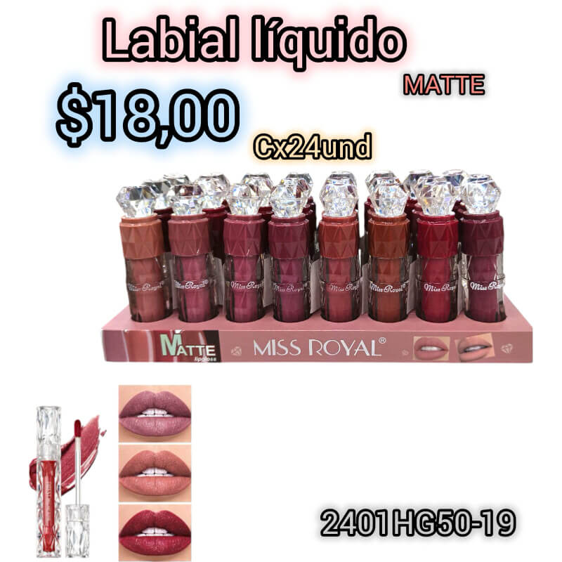 LABIAL LÍQUIDO MATTE
