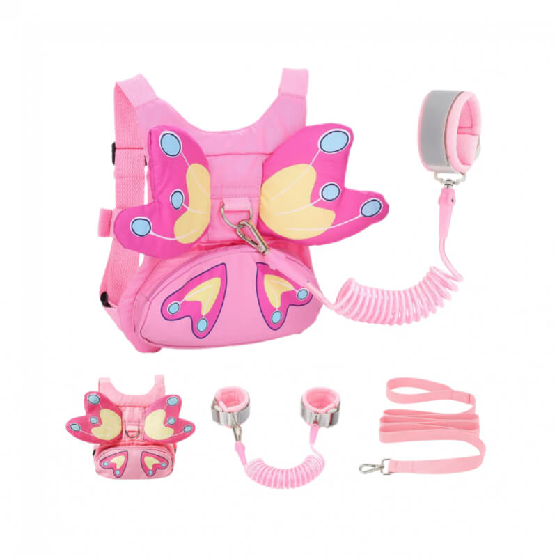 CORREA + ARNES + PULSERA DE SEGURIDAD NIÑOS