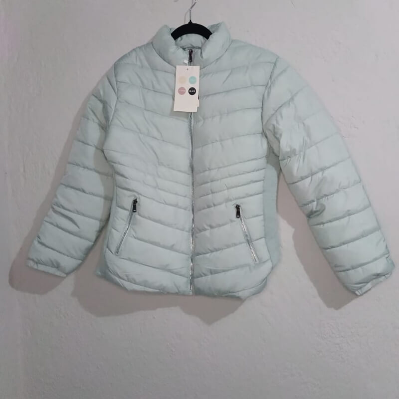 Chamarra Afelpada Pistache Talla L
