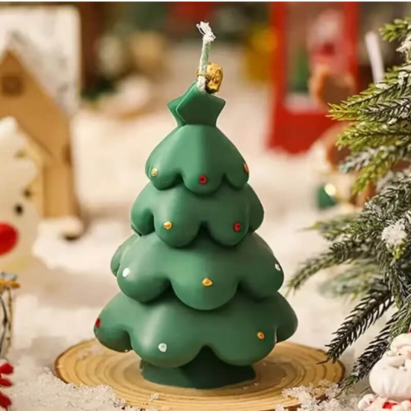 Molde Silicona Arbol Puntas Redondas