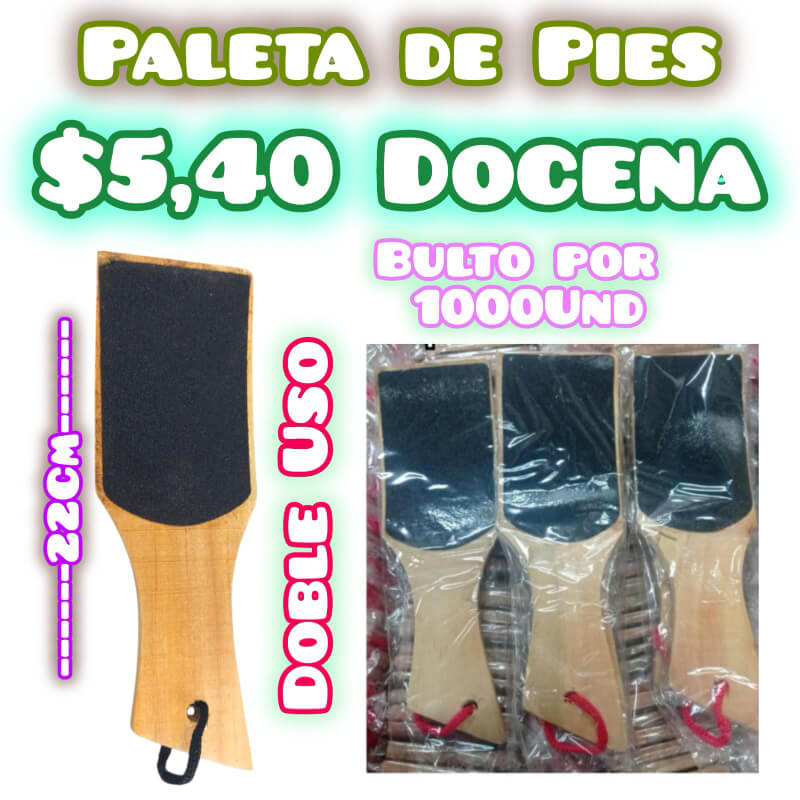 PALETA DE PIES