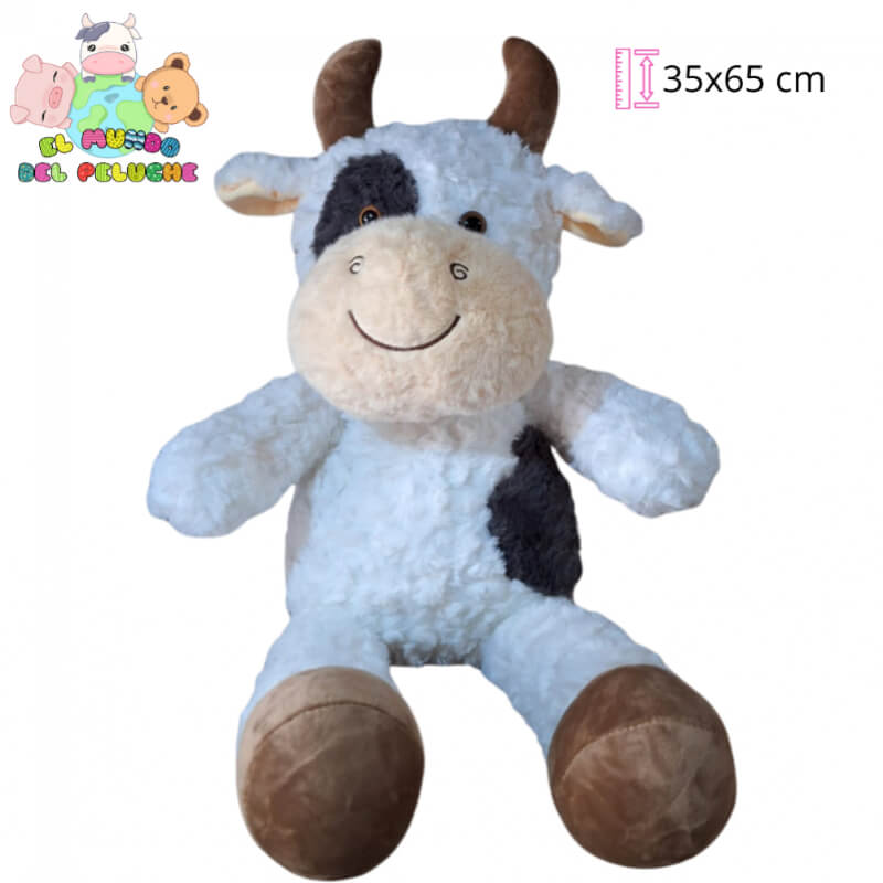 Peluche Vaca | Diseño Suave Premium | 35x65 cm | El Mundo del Peluche
