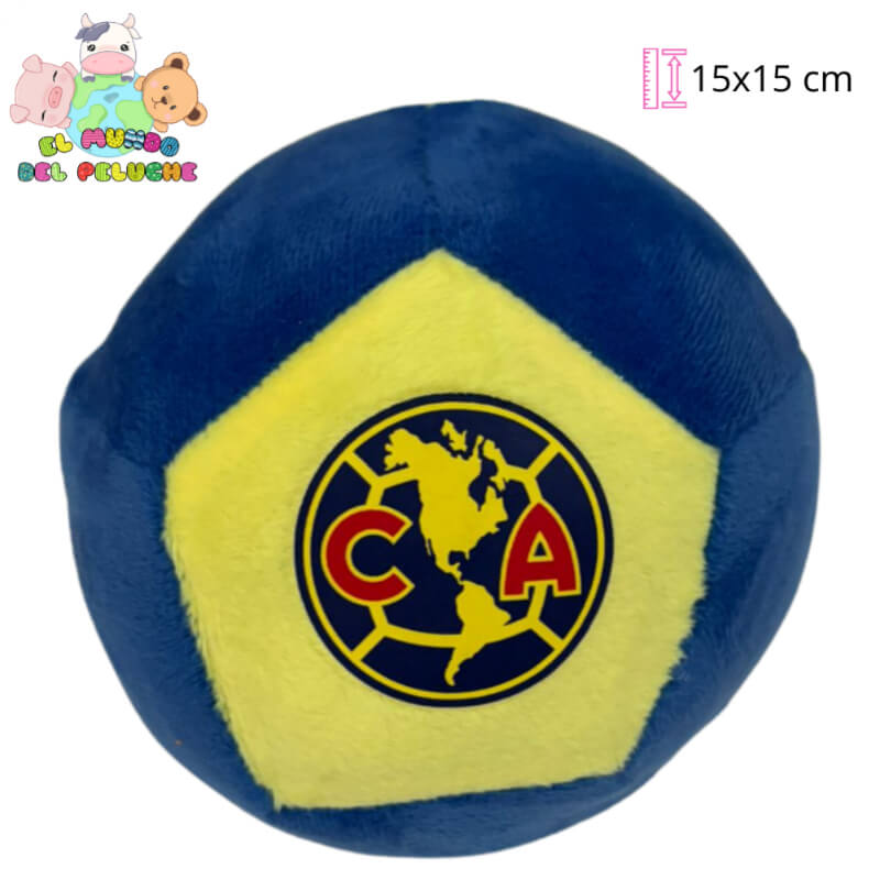 Peluche Balón Mini América | 15x15 cm | El Mundo del Peluche