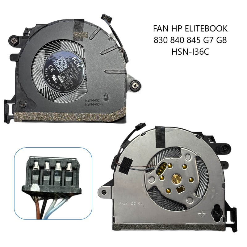 FAN HP Elitebook 830 840 845 G7 G8 HSN-I36C