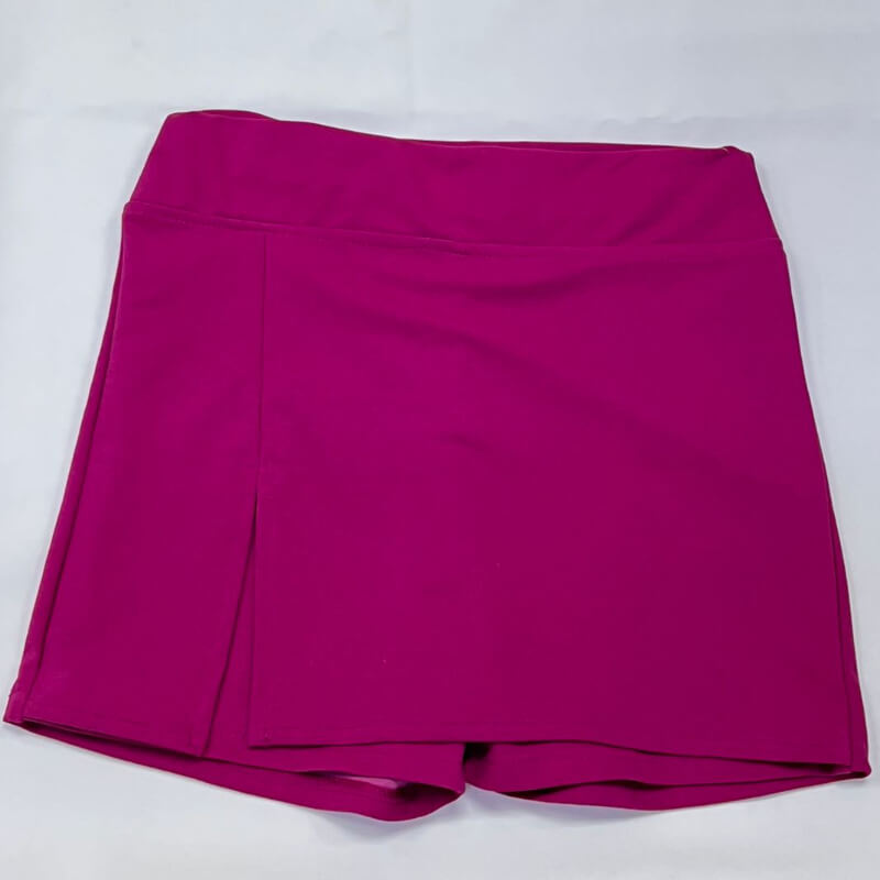 short falda de color rosa