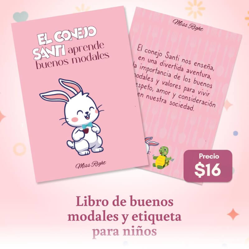 Libro de Buenos Modales y Etiqueta para niños