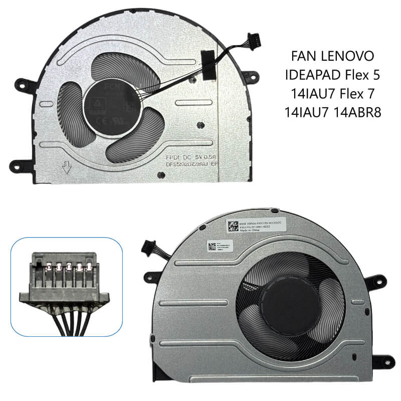 FAN Lenovo IdeaPad Flex 5 14IAU7 Flex 7 14IAU7 14ABR8