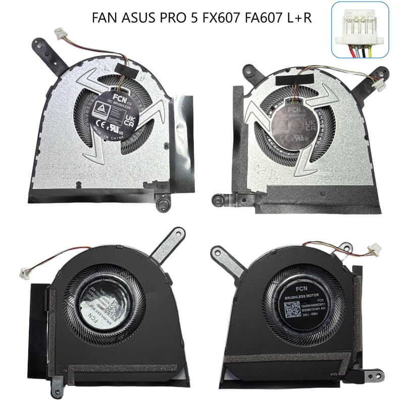 FAN ASUS PRO 5 FX607 FA607 L+R