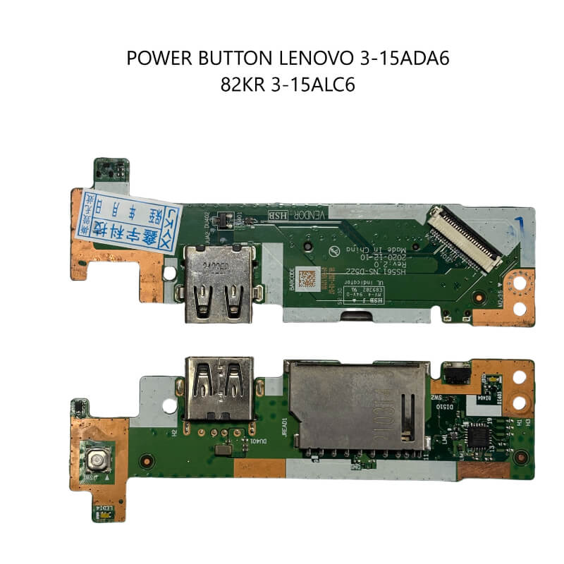 POWER BUTTON LENOVO 3-15ADA6 82KR 3-15ALC6