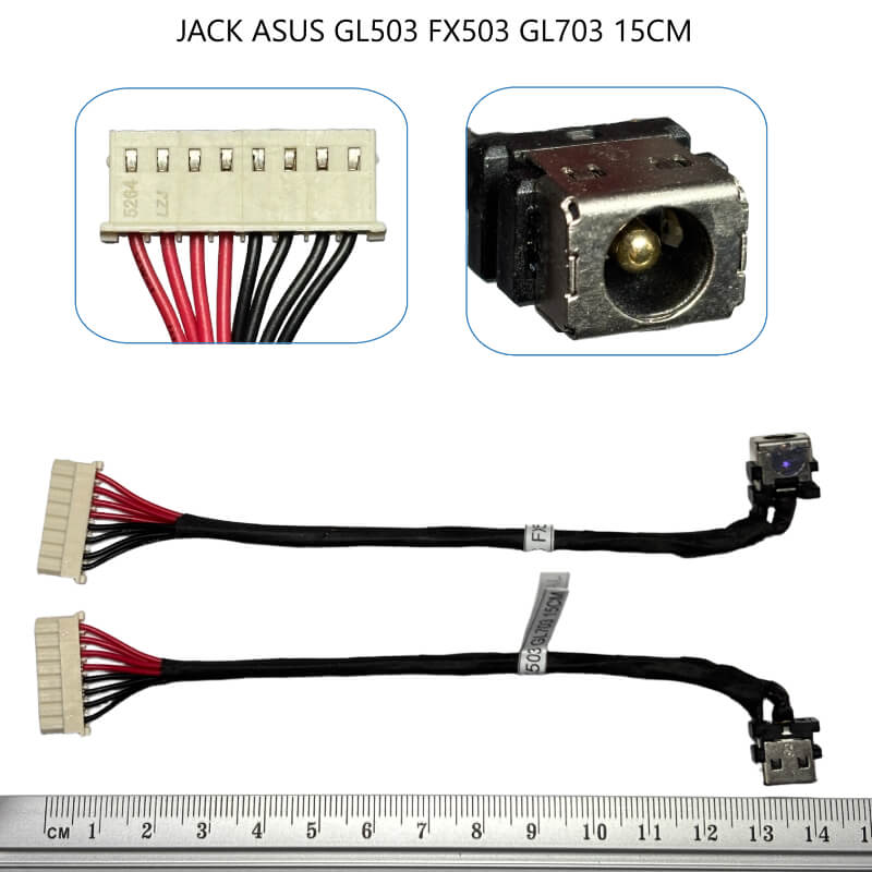 JACK ASUS GL503 FX503 GL703 15CM