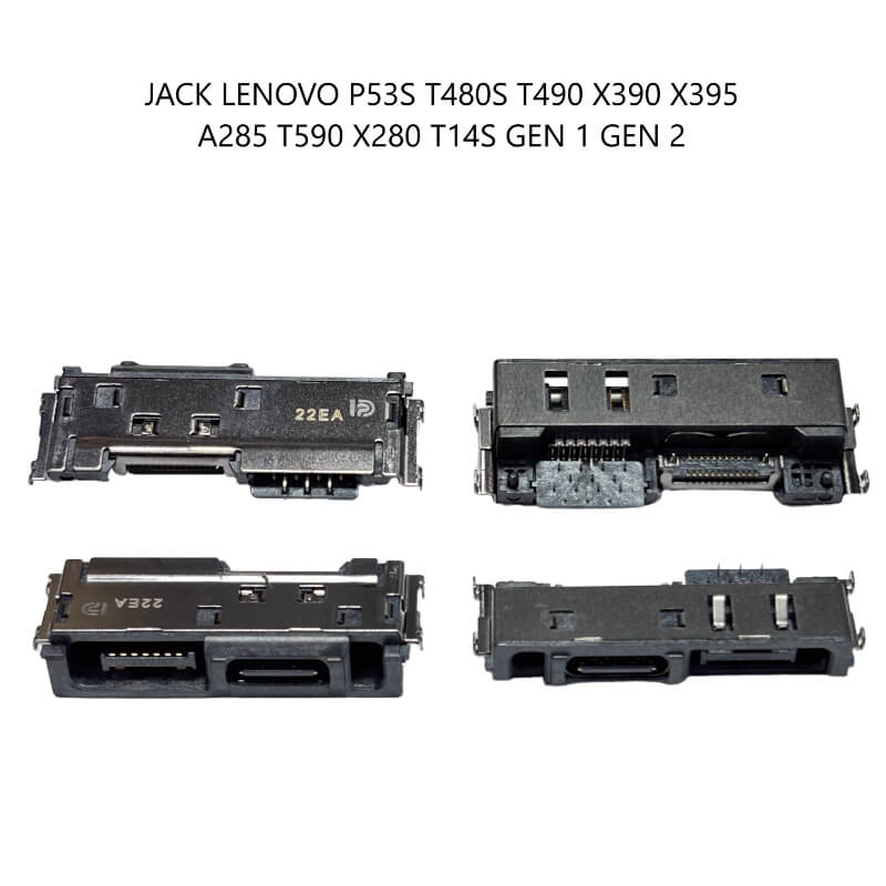JACK Lenovo P53S T480S T490 X390 X395 A285 T590 X280 T14S GEN 1 GEN 2