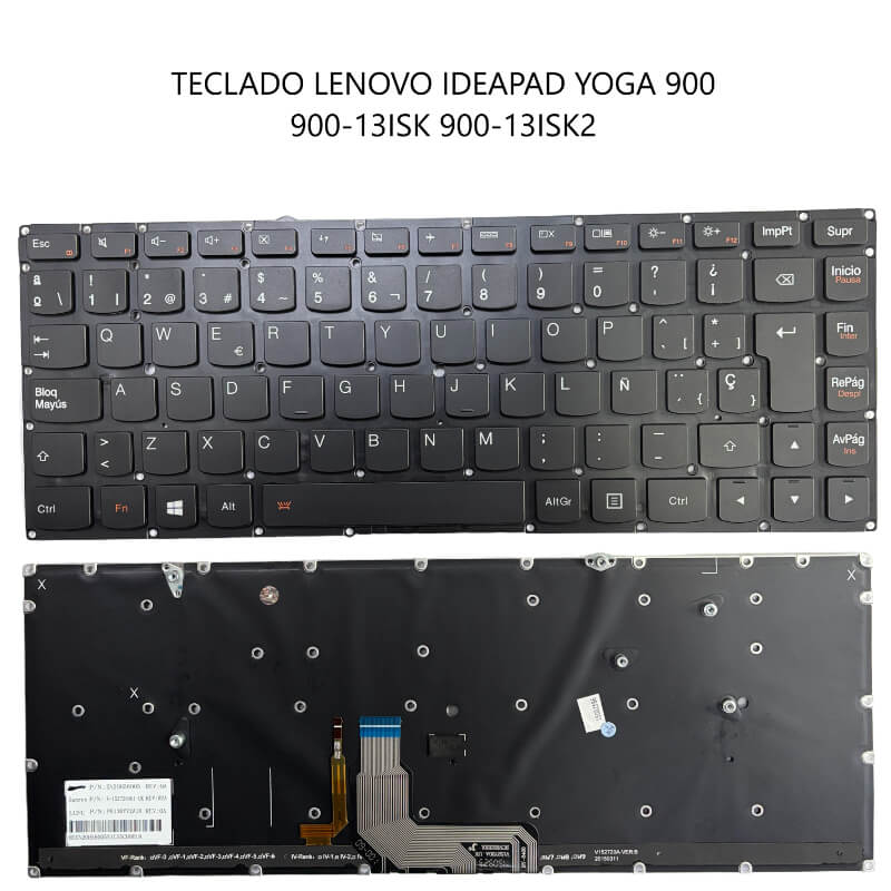 TECLADO Lenovo Ideapad Yoga 900 900-13ISK 900-13ISK2